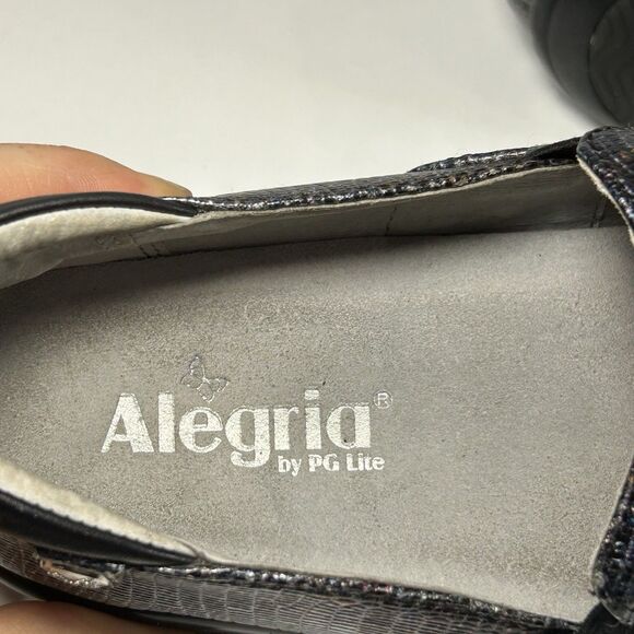 Alegria Keli Glimmer Glam Clog Work Shoe KEL-292 Size E.U. 39 US 8.5 - Picture 7 of 8